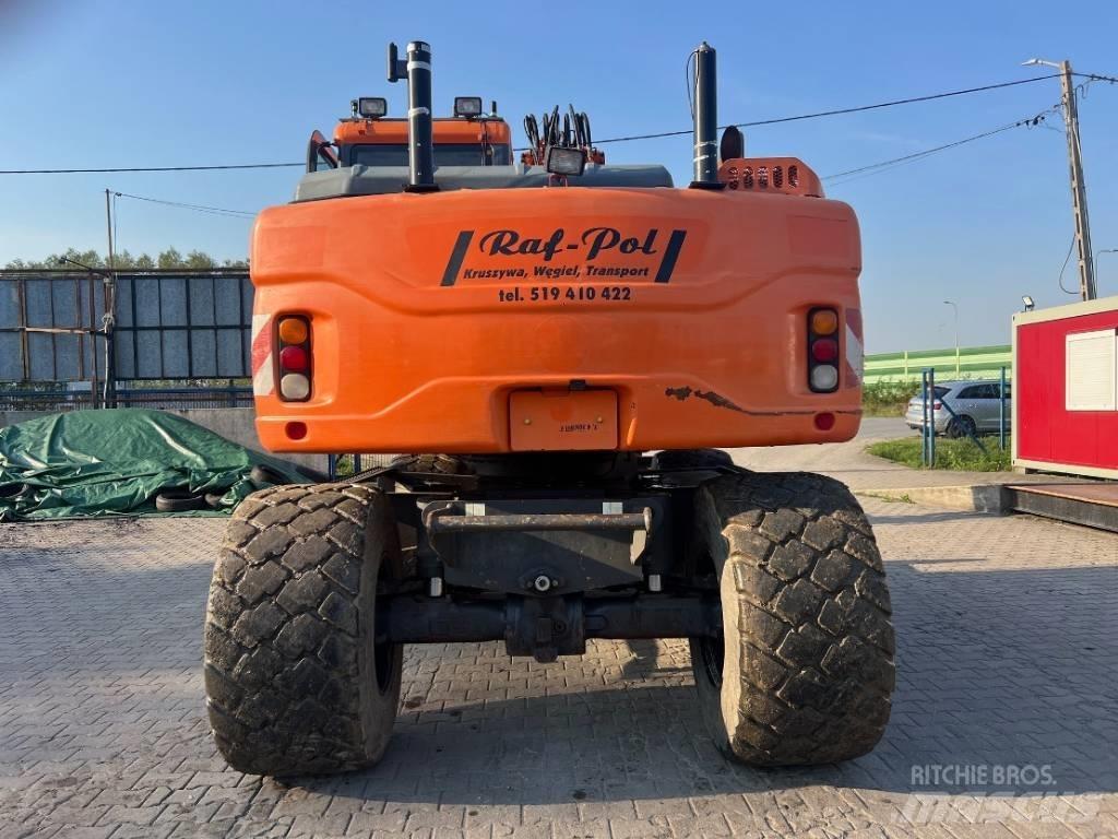 Doosan DX 160 W-3 Bageri točkaši