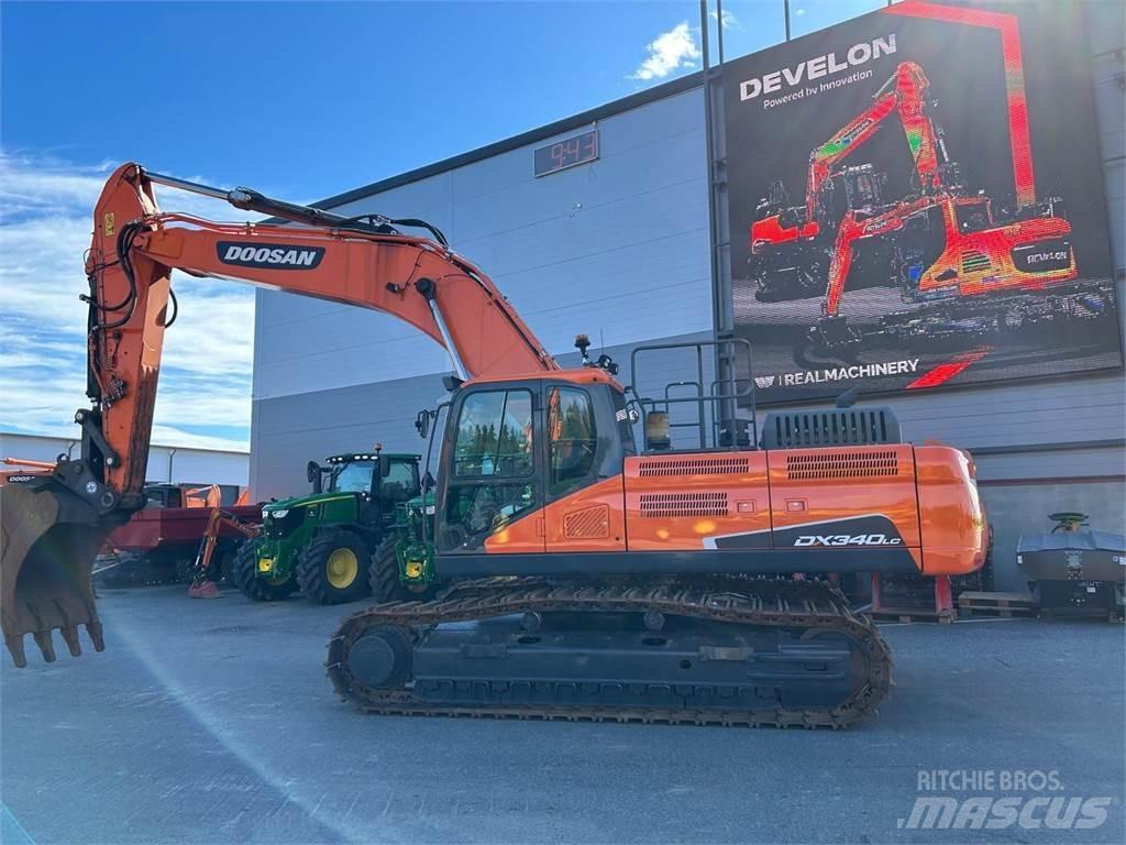 Doosan DX340LC-5 Bageri guseničari
