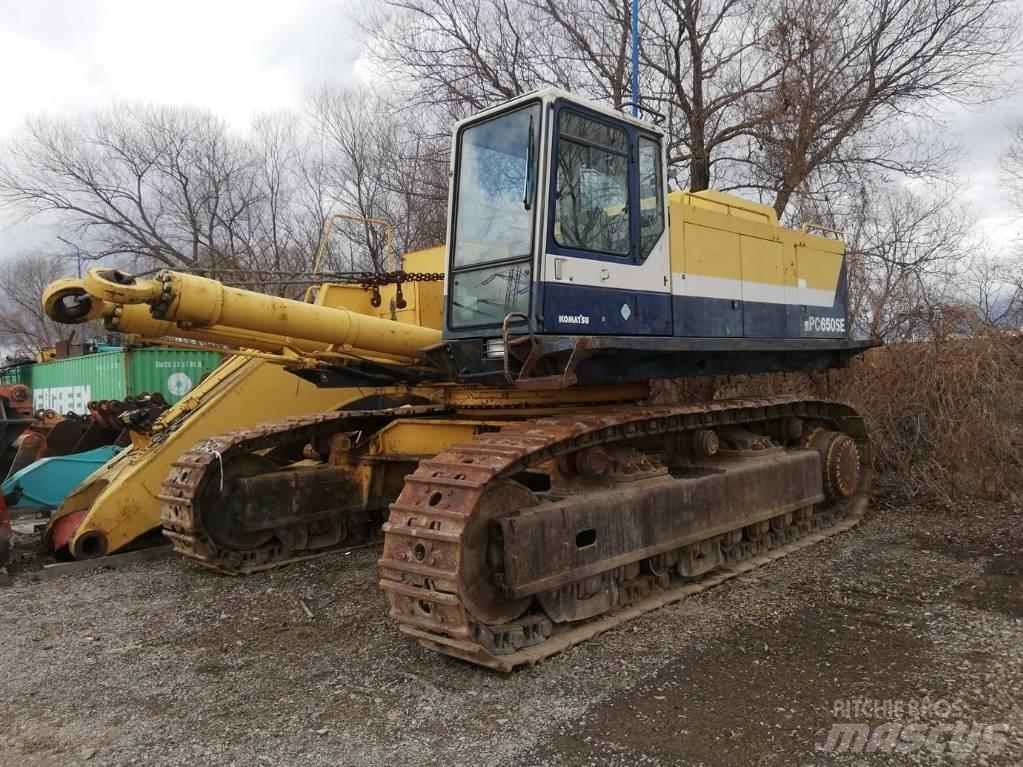 Komatsu PC 650 LC Bageri guseničari