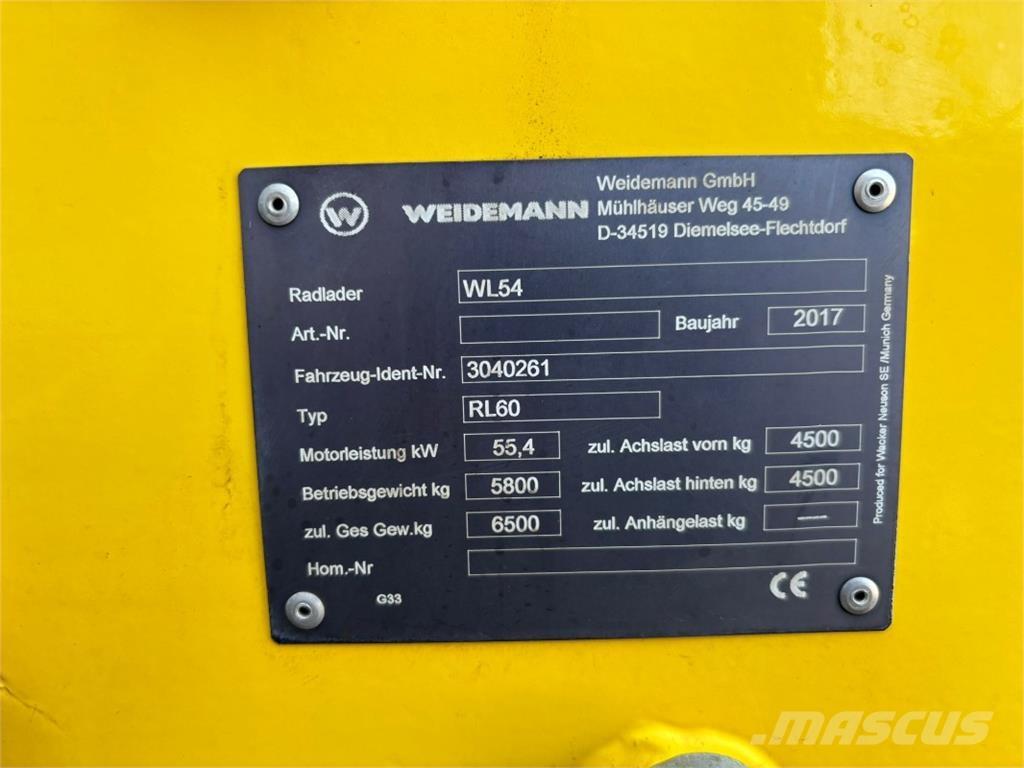 Wacker WL 54 Utovarivači na točkove