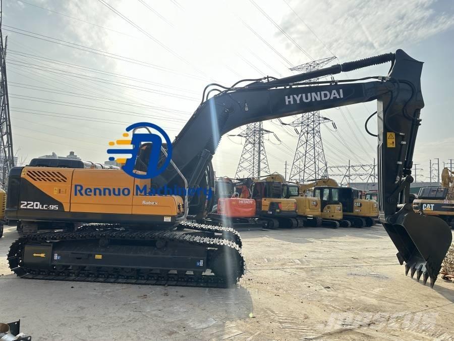 Hyundai R220LC-9S Bageri guseničari