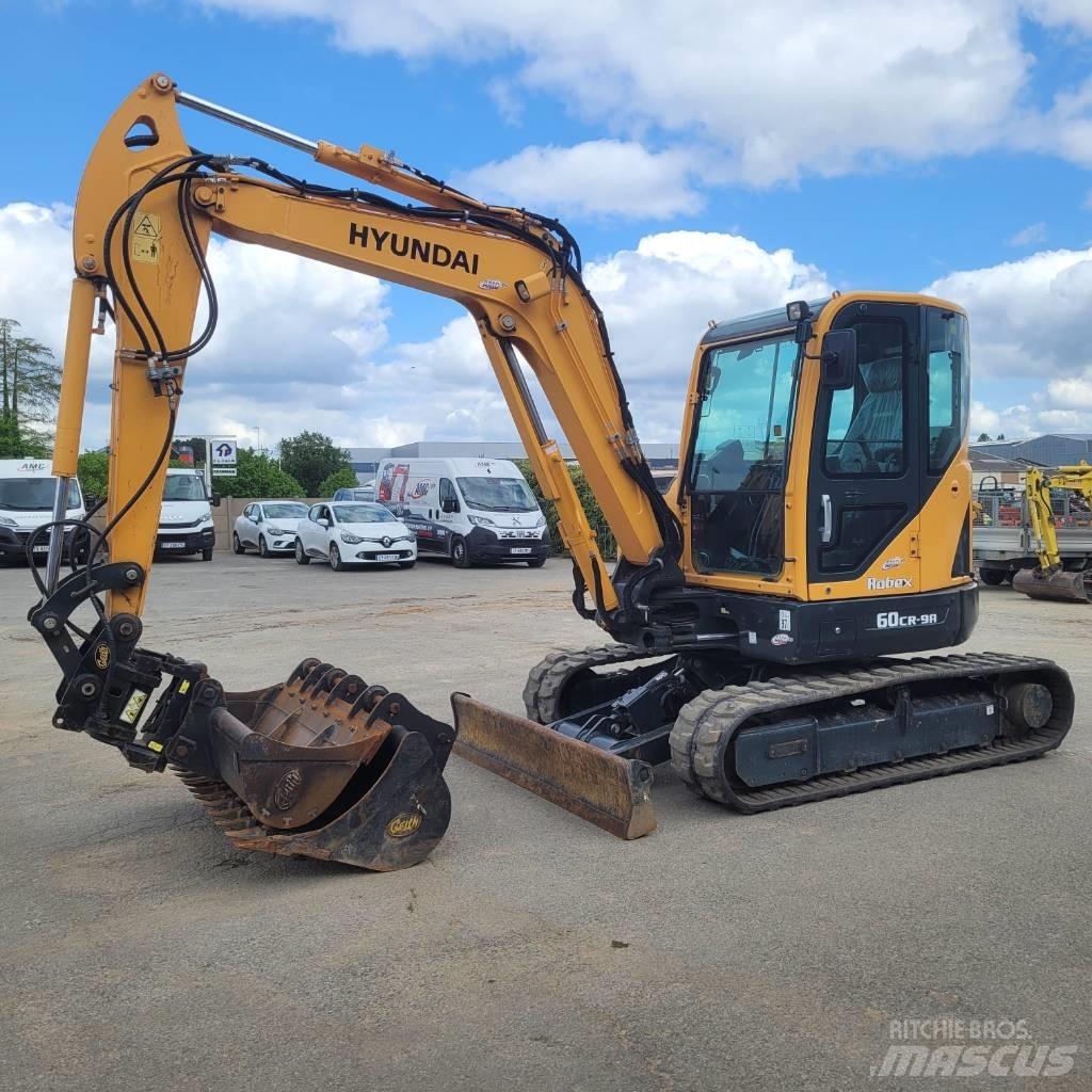 Hyundai R60CR9 Mini bageri < 7t