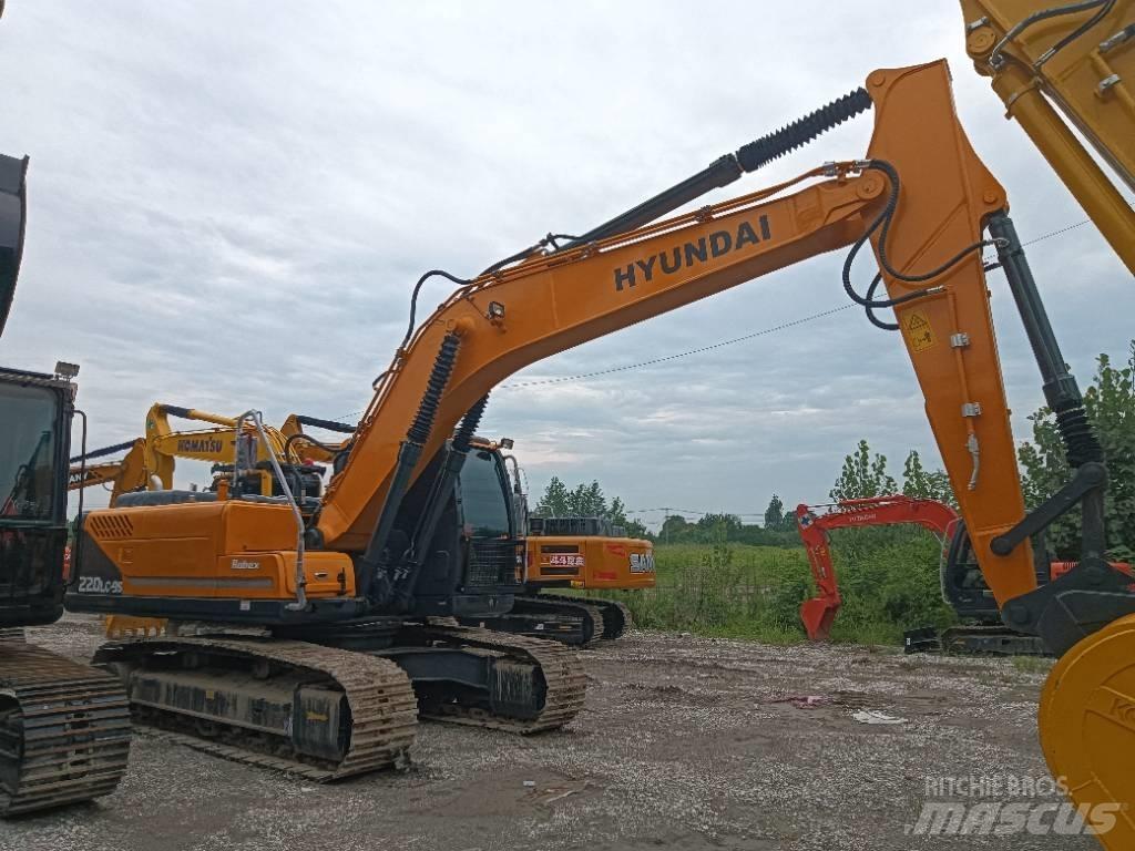 Hyundai R220-9S Bageri guseničari