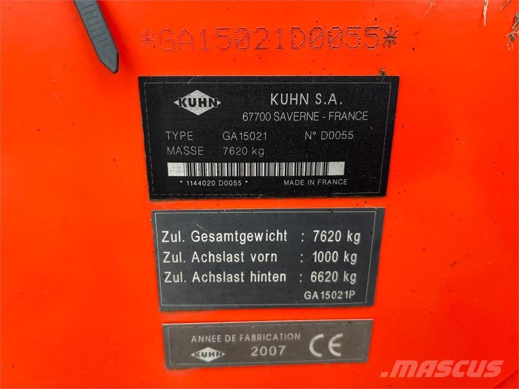 Kuhn GA 15021 Skupljači