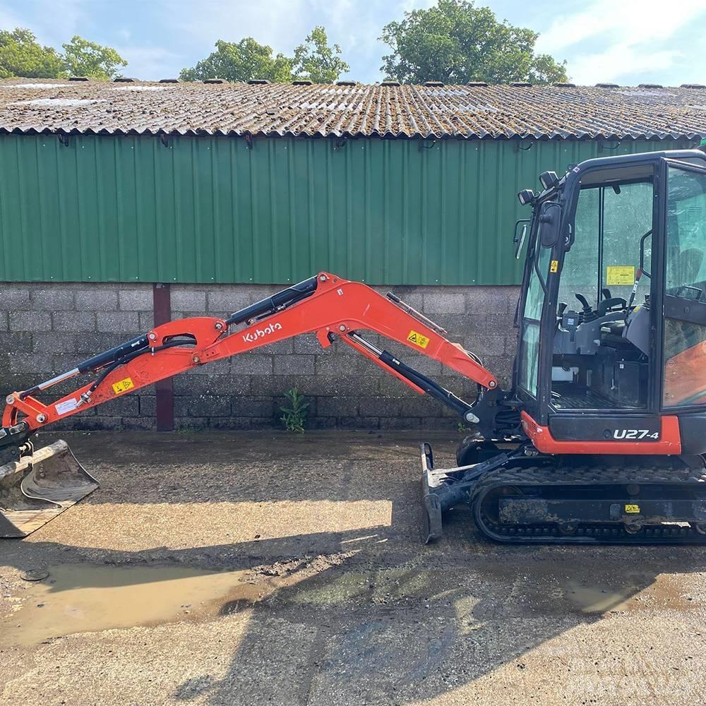 Kubota U 27-4 Mini bageri < 7t