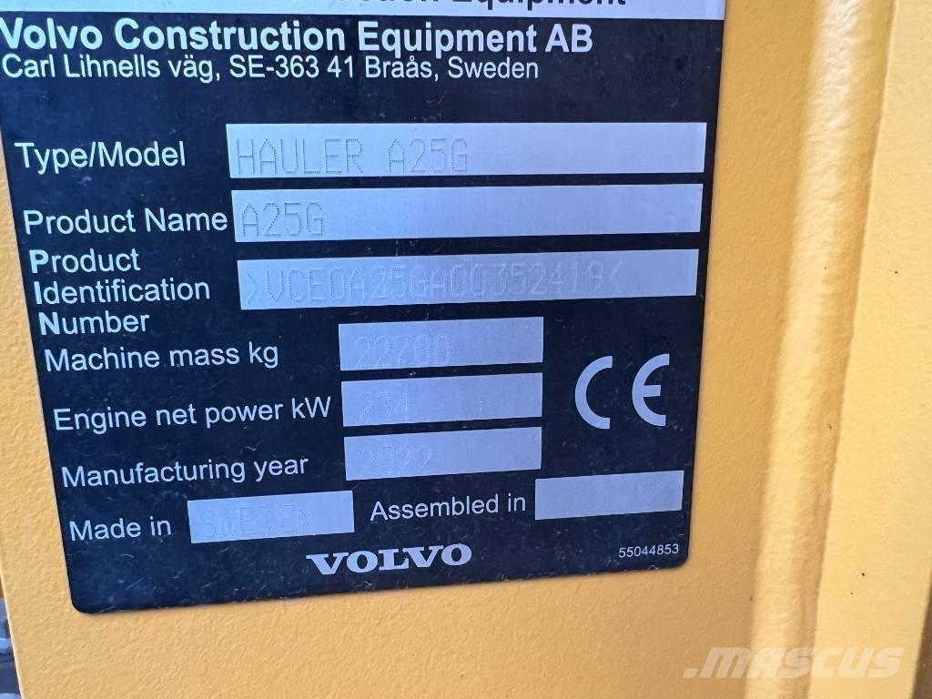 Volvo A25G Zglobni damperi