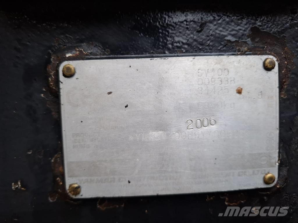 Yanmar SV 100 Midi bageri 7t – 12t