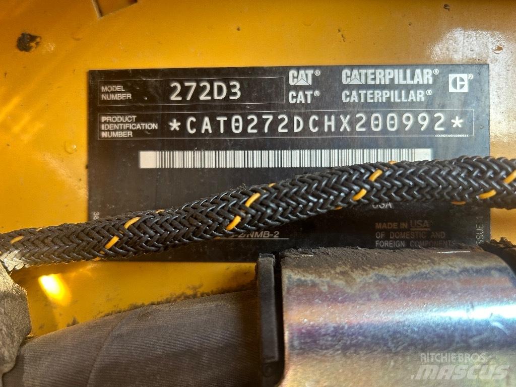 CAT 272 D3 Skid steer mini utovarivači