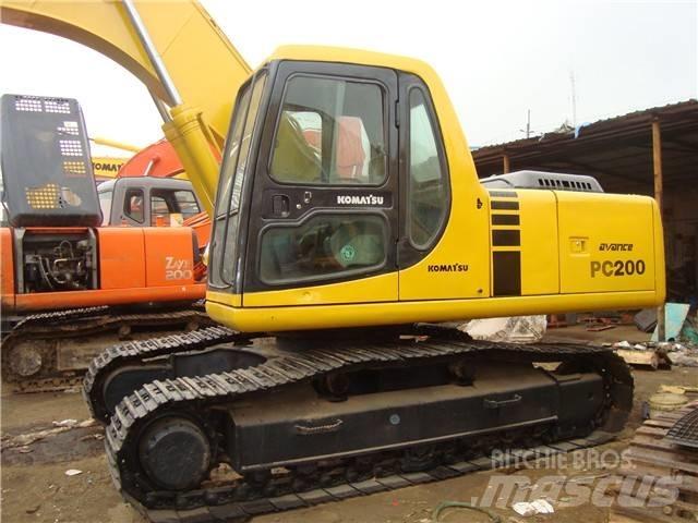 Komatsu PC 200-6 Bageri guseničari