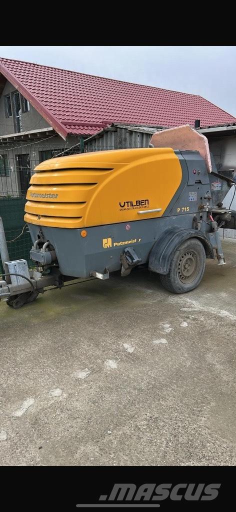 Putzmeister P 715 TD Kamionske beton pumpe