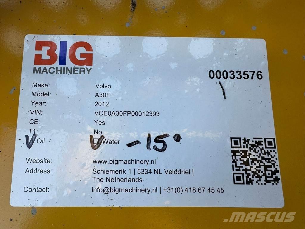 Volvo A30F Zglobni damperi