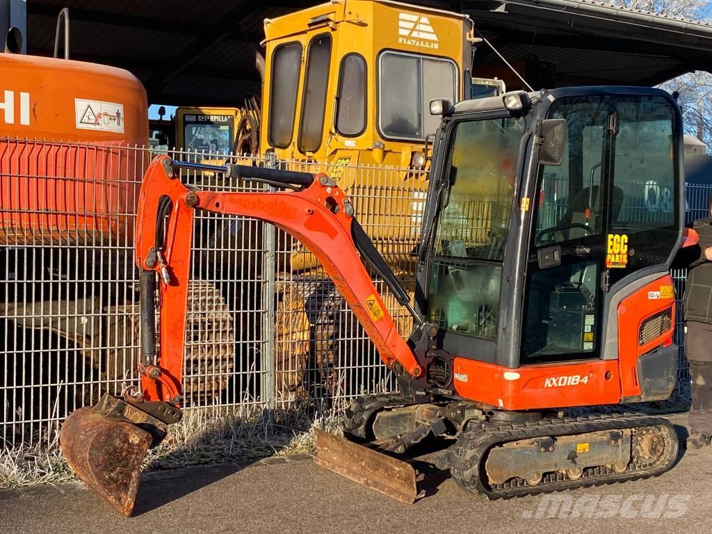 Kubota KX 018-4 Mini bageri < 7t