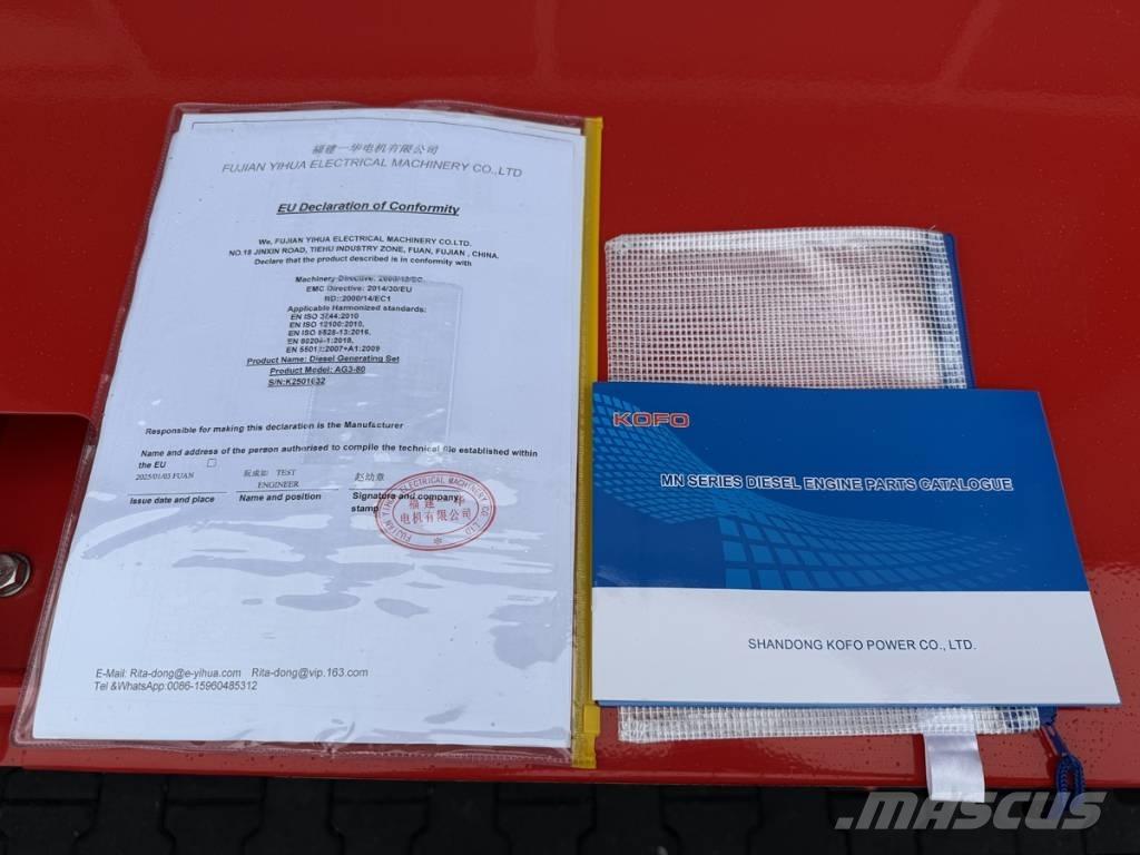 Ashita 80 kva Dizel generatori