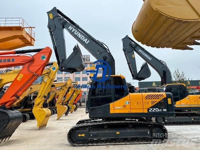 Hyundai R220LC-9S Bageri guseničari