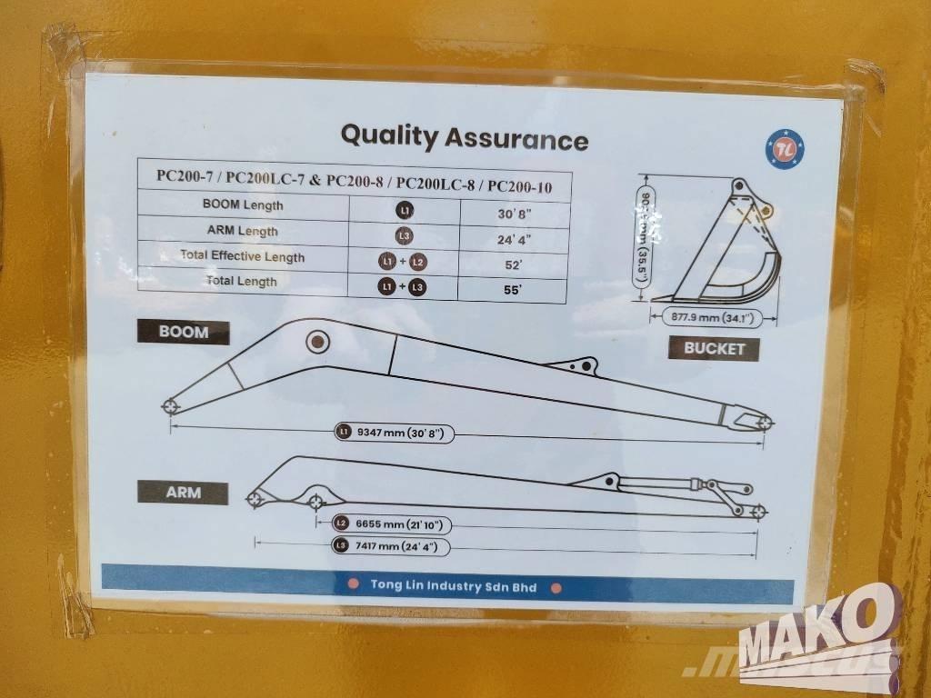 Komatsu PC 210 Bageri guseničari