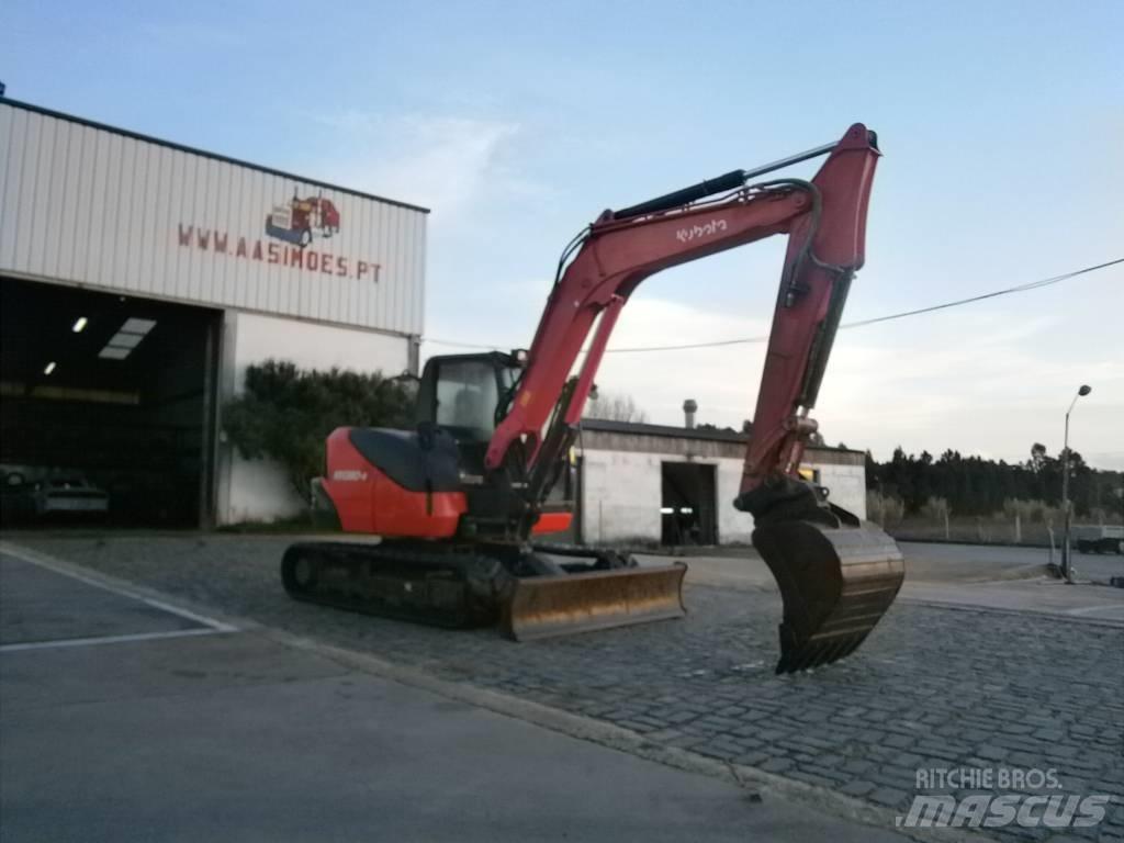 Kubota KX 080-4 Midi bageri 7t – 12t