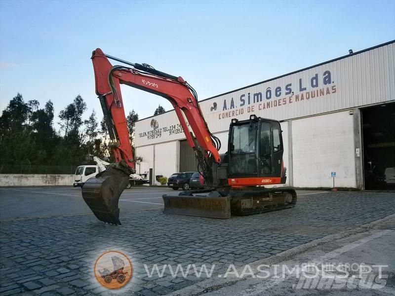 Kubota KX 080-4 Midi bageri 7t – 12t
