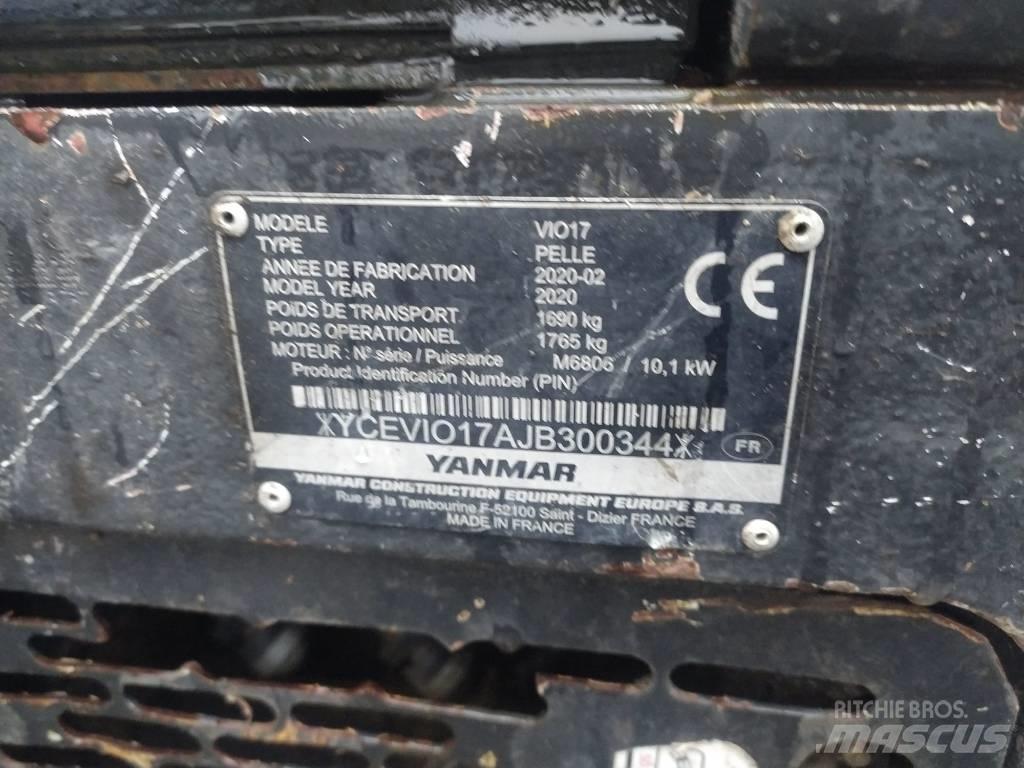 Yanmar Vio 17 U Mini bageri < 7t