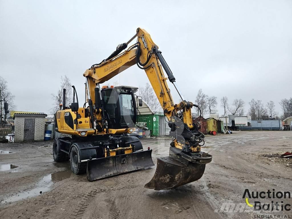 JCB JS 145 W Bageri točkaši