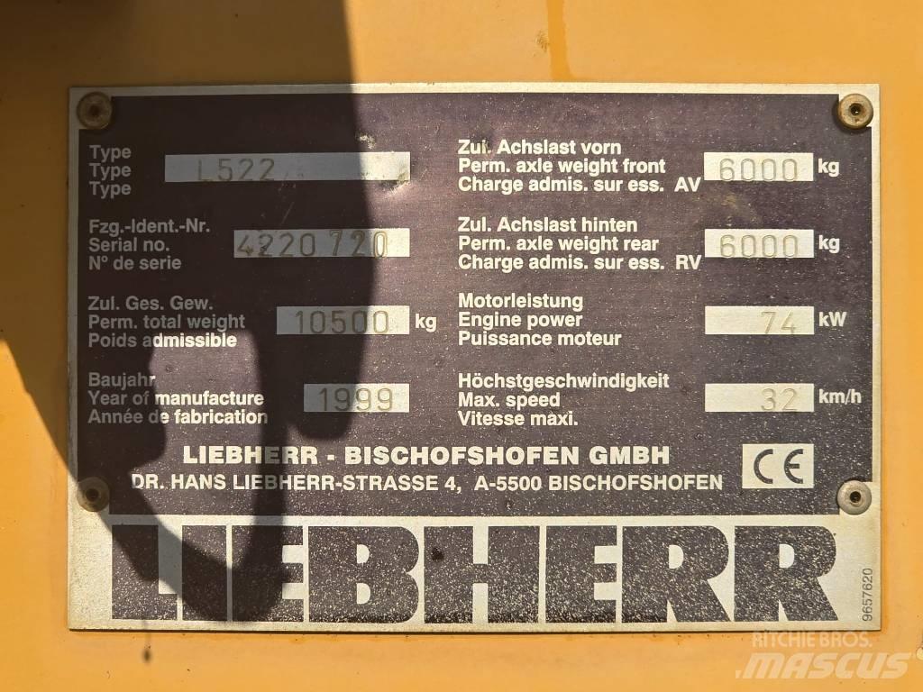 Liebherr L522 Utovarivači na točkove