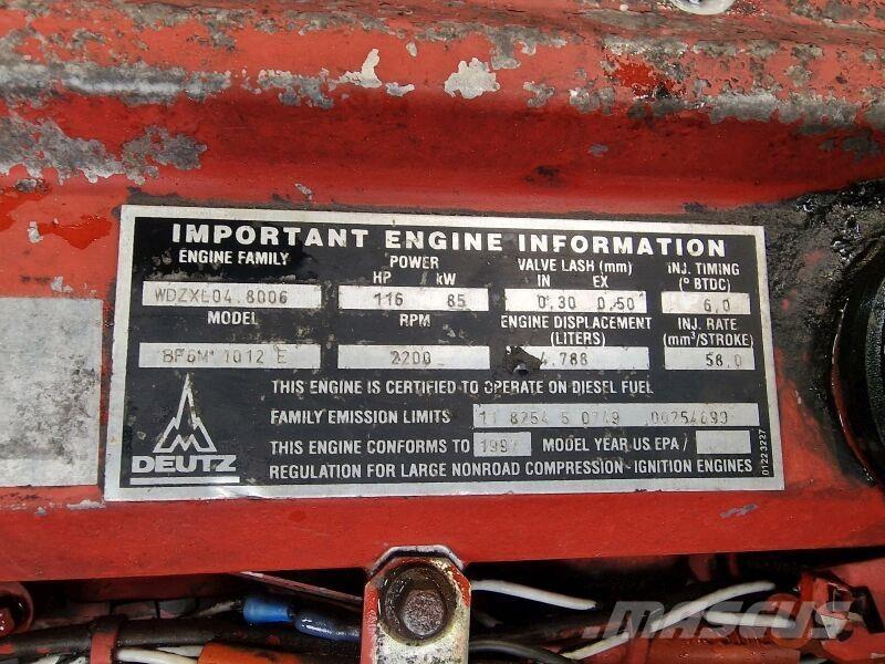 Deutz BF6M1012E Kargo motori