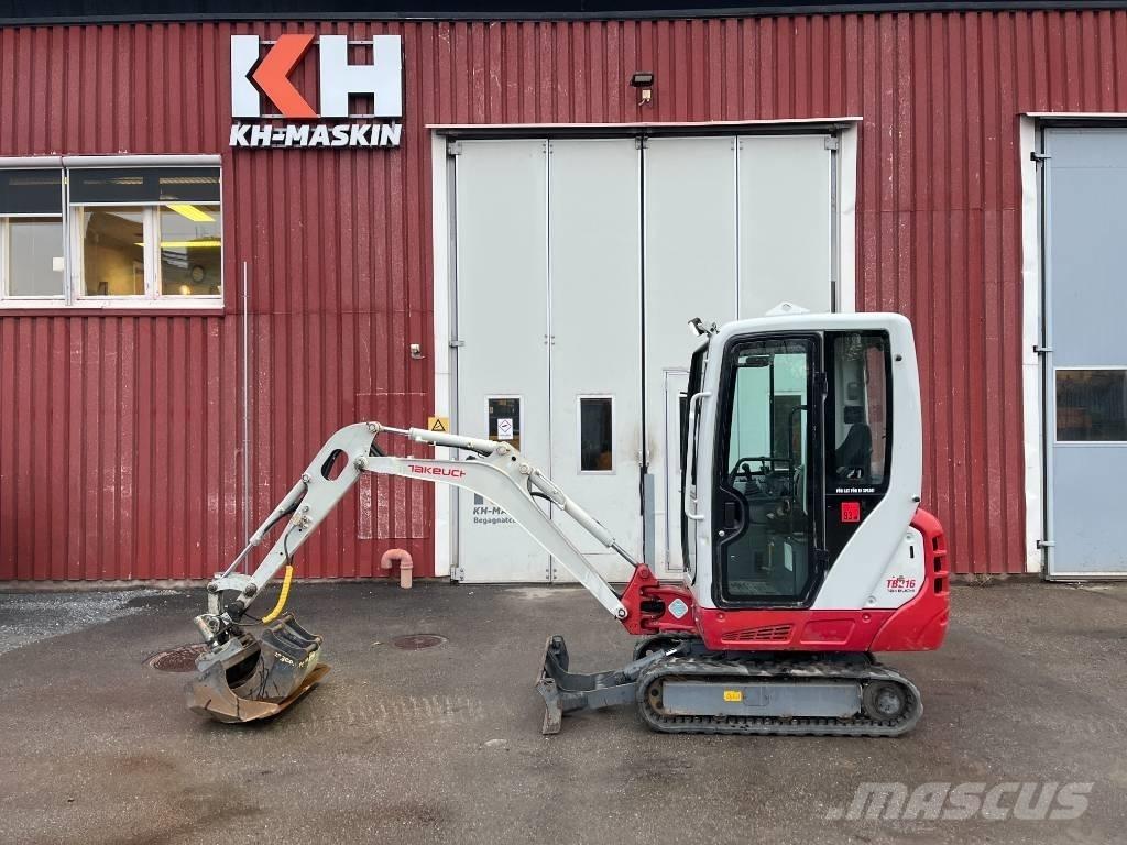 Takeuchi TB 216 Mini bageri < 7t