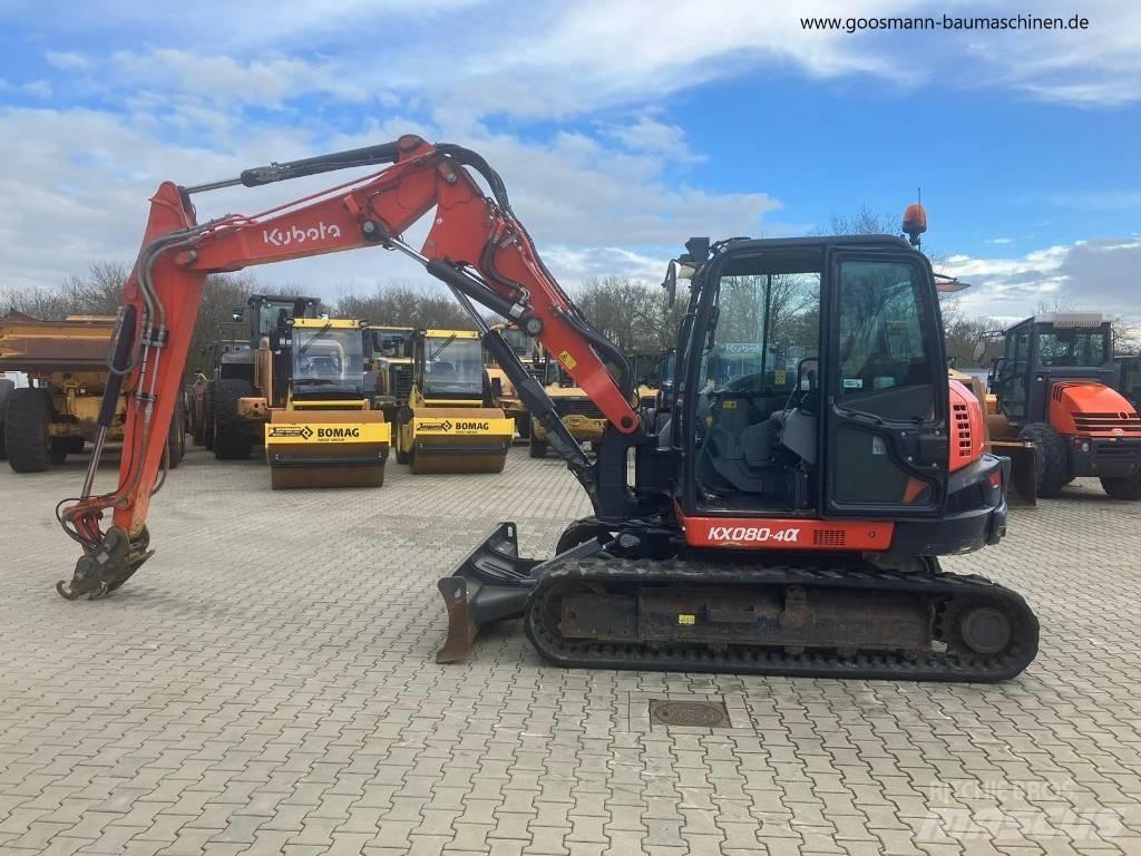 Kubota KX080-4a Midi bageri 7t – 12t