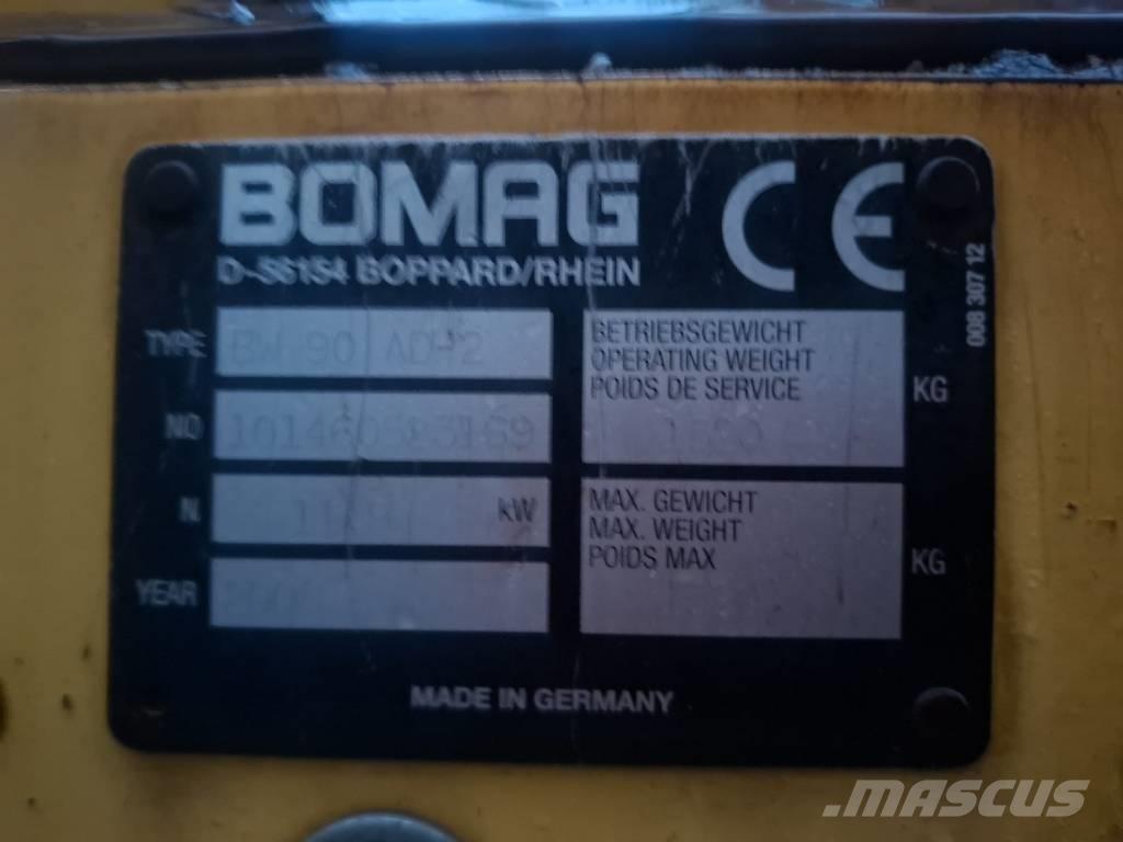 Bomag BW 90 AD-2 Valjci sa duplim bubnjem