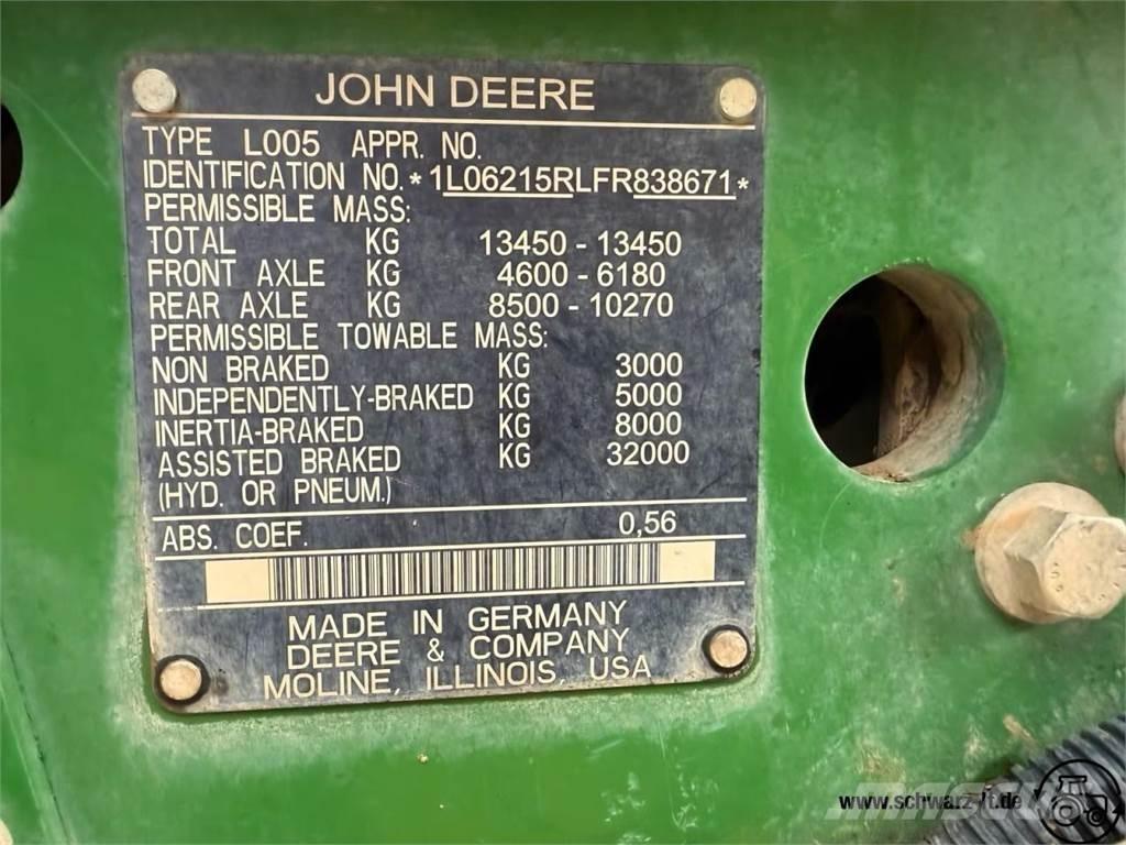 John Deere 6215R Traktori