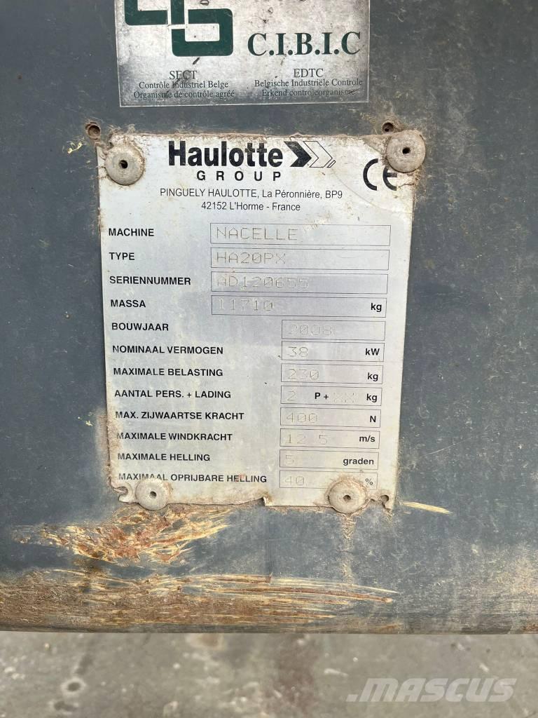 Haulotte HA 20 PX Zglobne podizne platforme