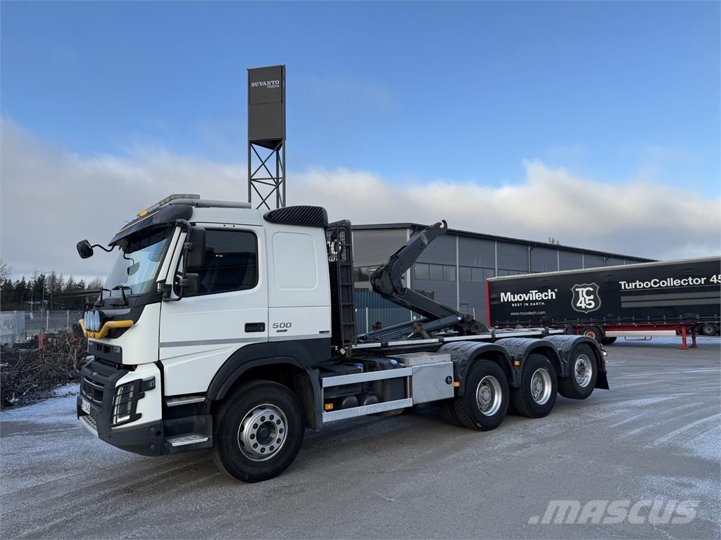 Volvo FMX 500 8X4 Rol kiper kamioni sa kukom za podizanje tereta