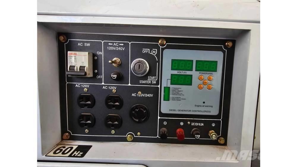 Mustang 6500 DP Dizel generatori