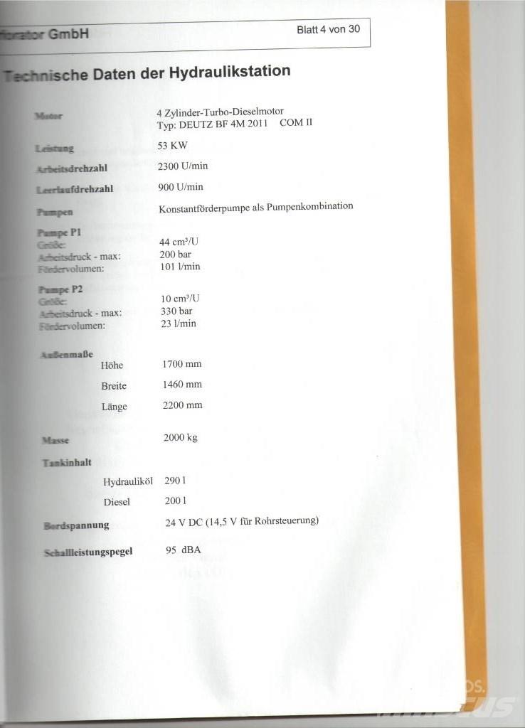  Perforator PBA100G Oprema za horizontalno usmereno bušenje