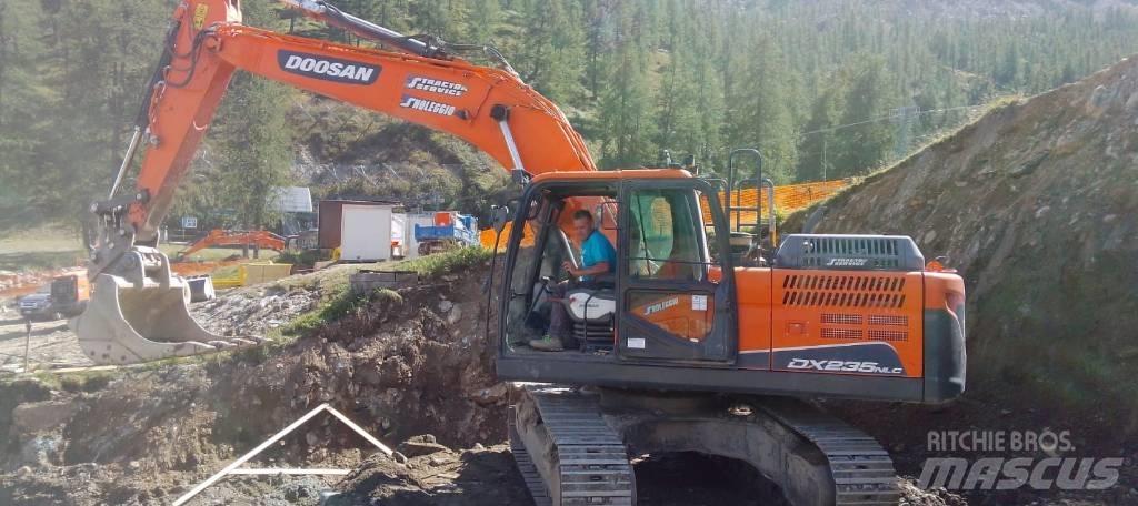 Doosan DX 235 Bageri guseničari