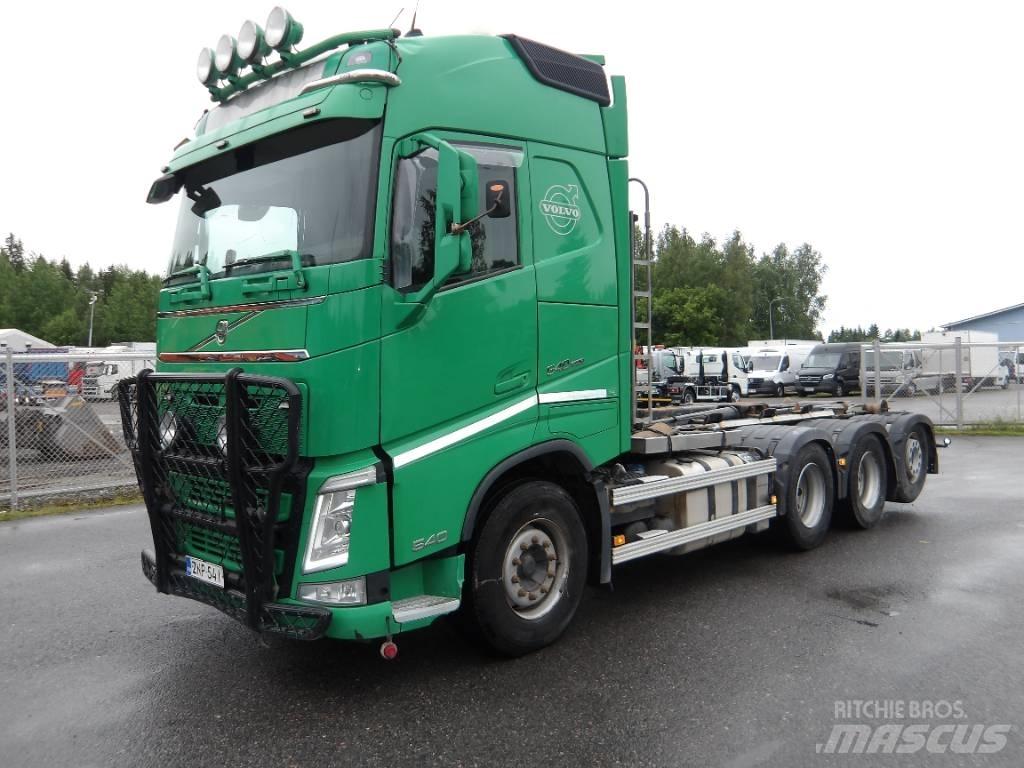 Volvo FH 540 8x4 Rol kiper kamioni sa kukom za podizanje tereta