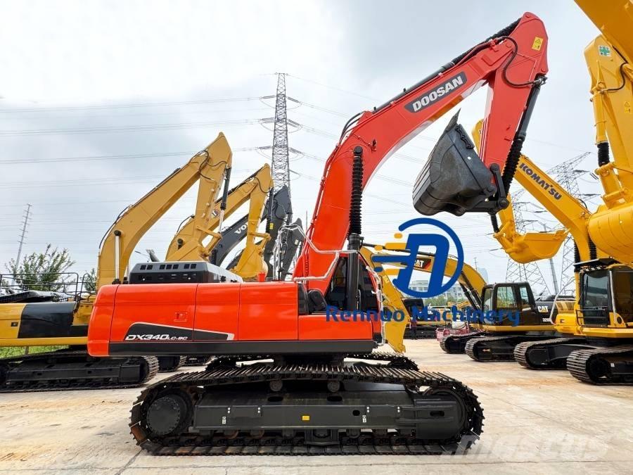 Doosan DX 340 Bageri guseničari
