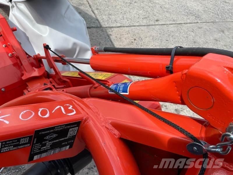 Kuhn GMD 28 Uređaji za kosačice