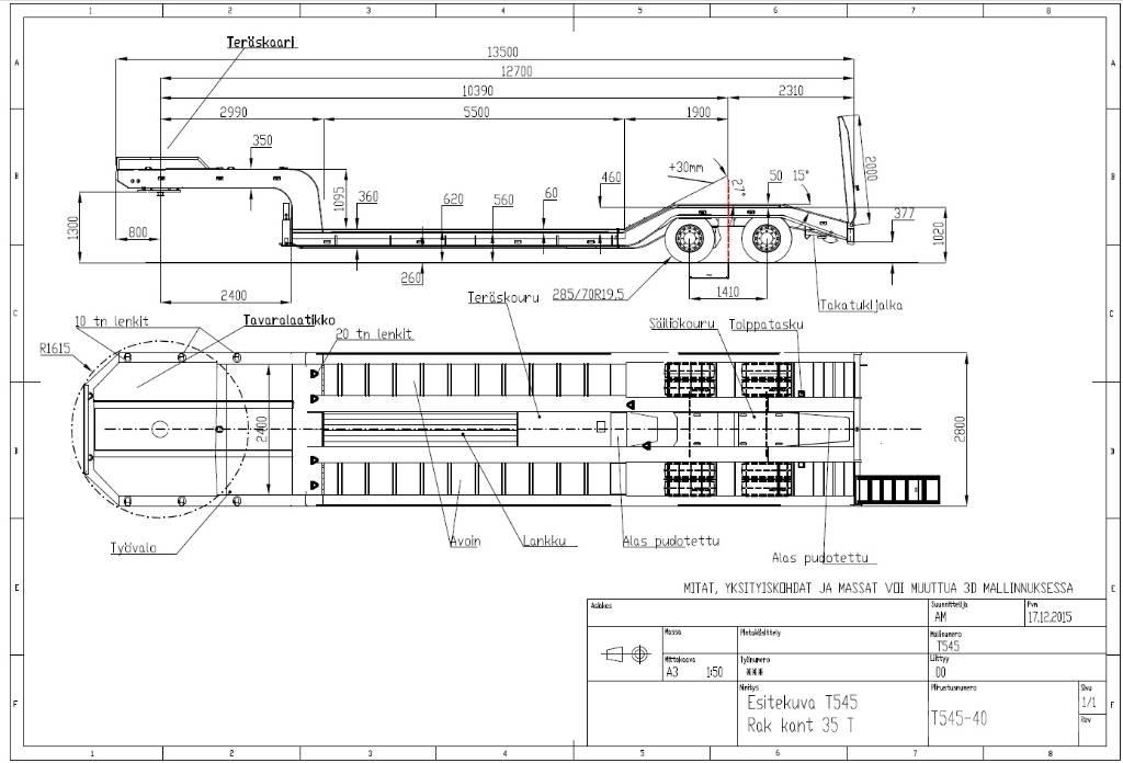 Siimet T545-37 Poluprikolice labudice