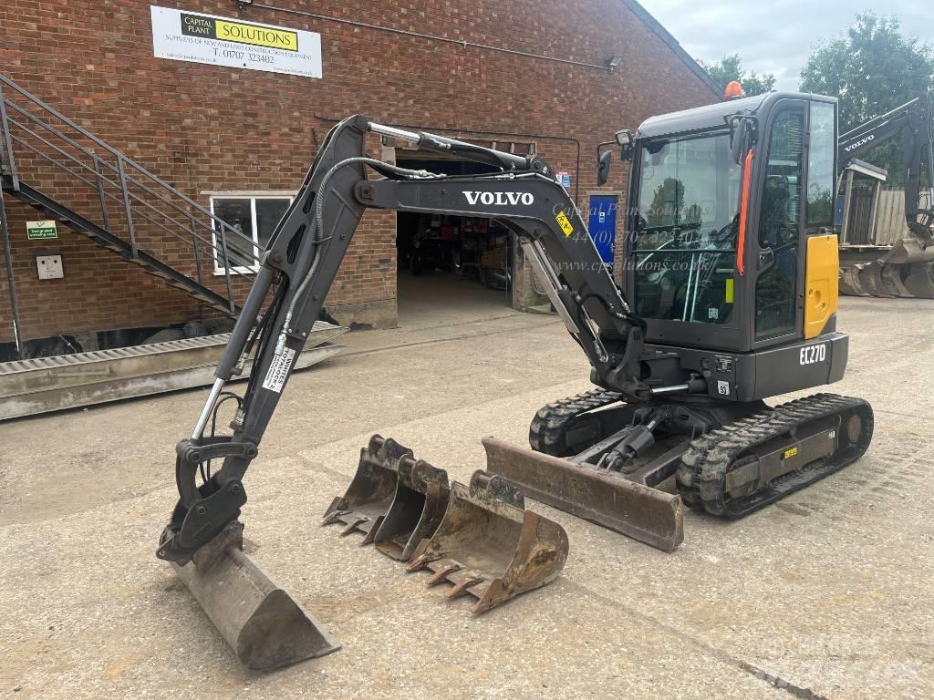 Volvo EC 27 D Mini bageri < 7t