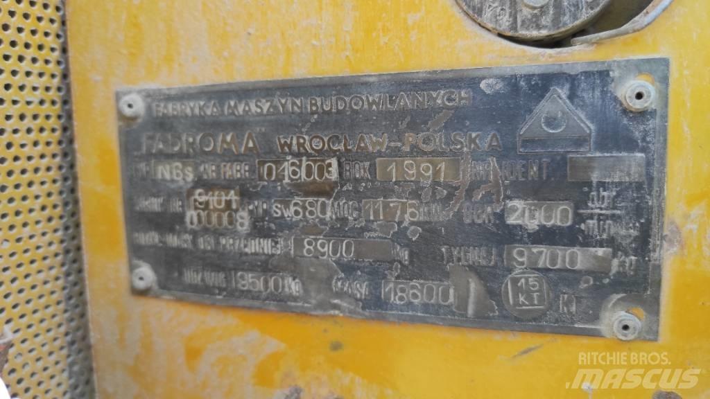  FADROMA NBS Utovarivači na točkove