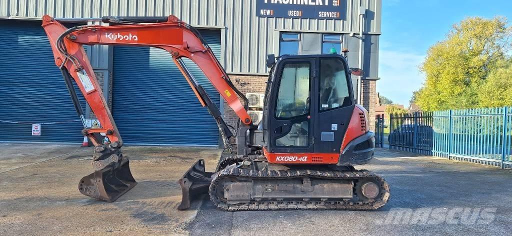 Kubota KX 080-4 Midi bageri 7t – 12t