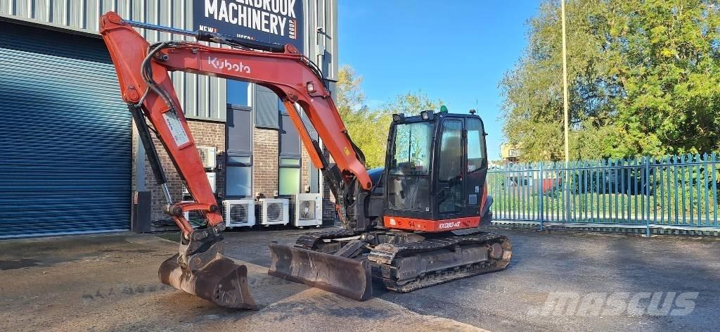 Kubota KX 080-4 Midi bageri 7t – 12t