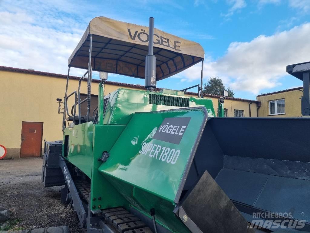 Vögele super 1800 Asfaltni finišeri