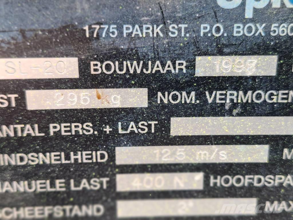 UpRight SL20 Makazaste platforme