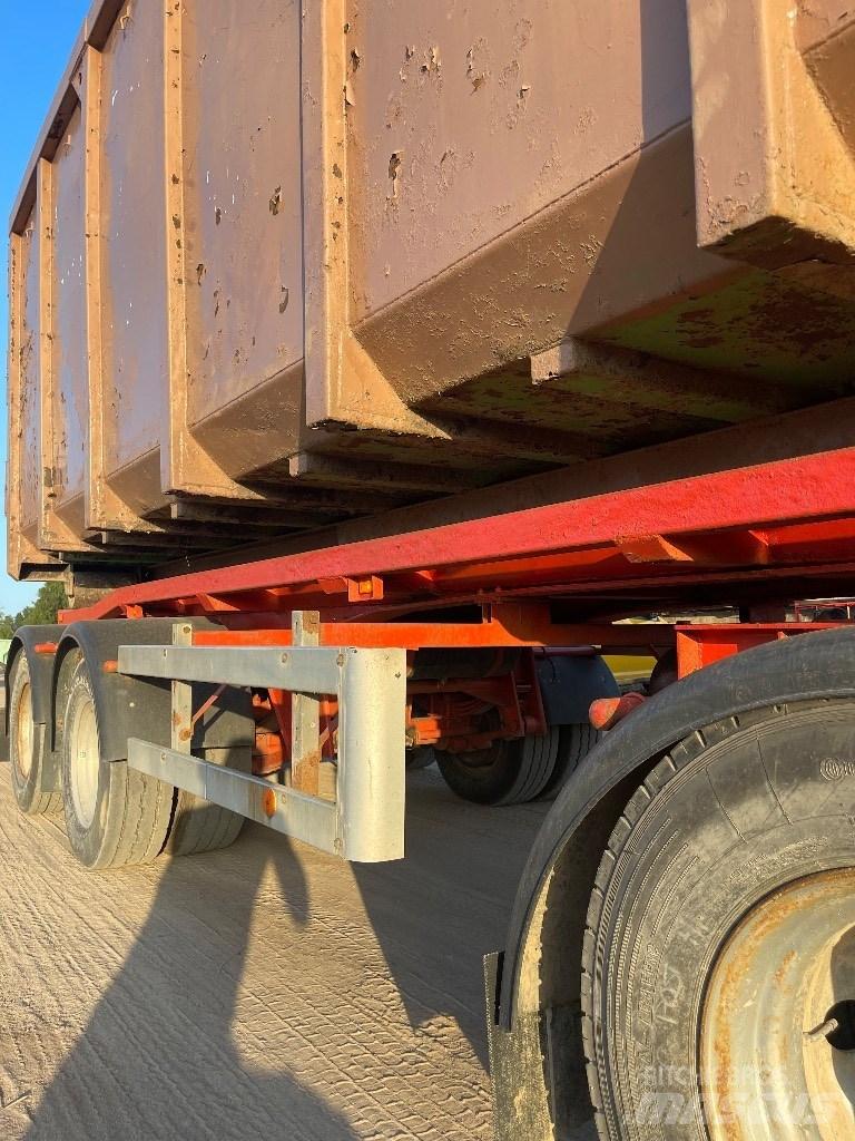 Volvo FH 12 500 Rol kiper kamioni sa kukom za podizanje tereta