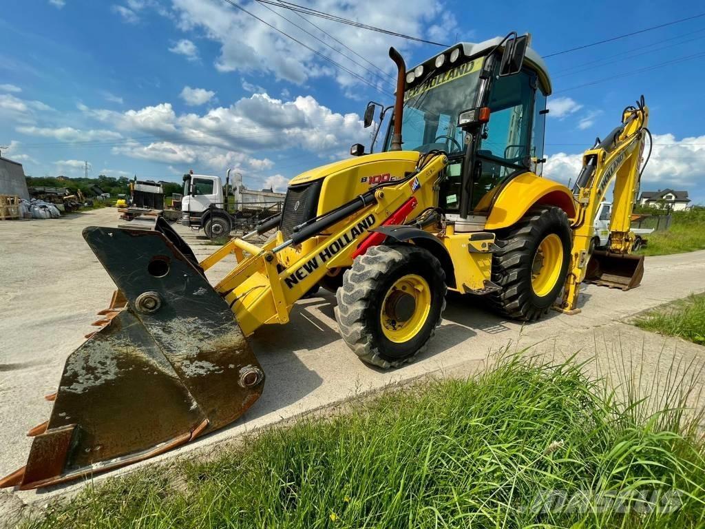 New Holland B 100 C Rovokopači