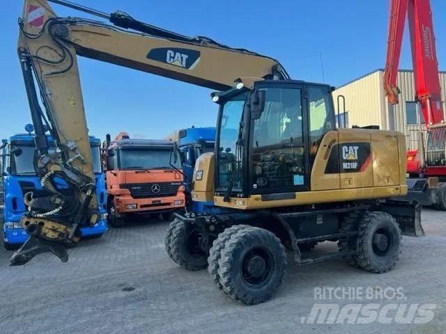 CAT M 318 F Bageri točkaši