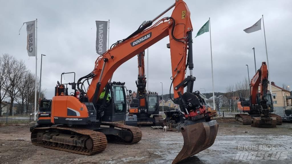 Doosan 235 LCR Bageri guseničari