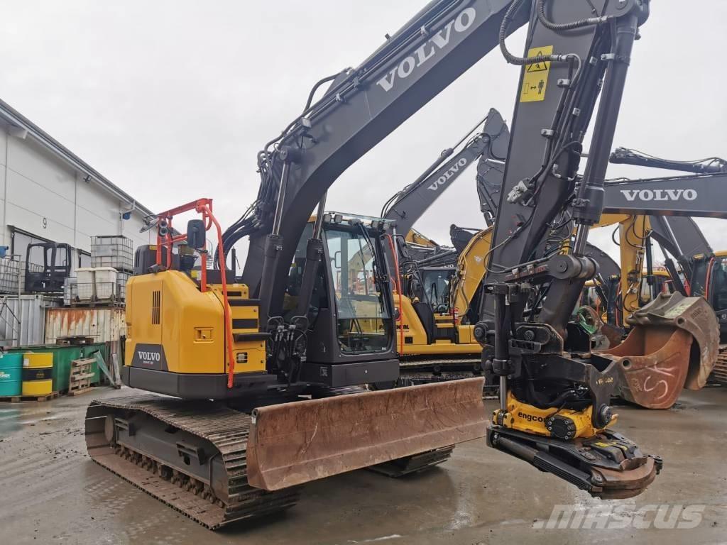 Volvo ECR 145 EL Bageri guseničari