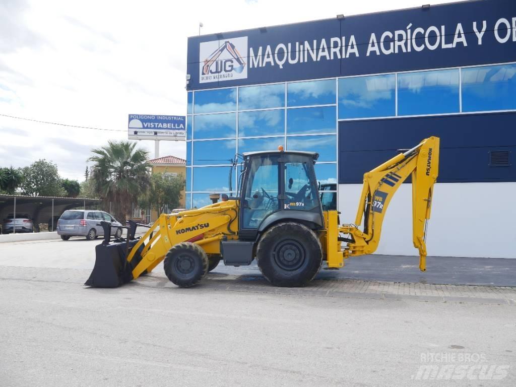 Komatsu WB 97 R Rovokopači